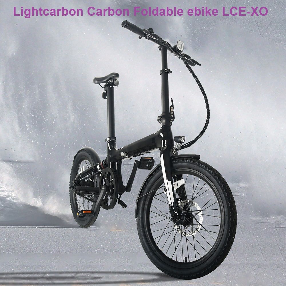 LightCarbon Opvouwbare Carbon Ebike LCE-XO