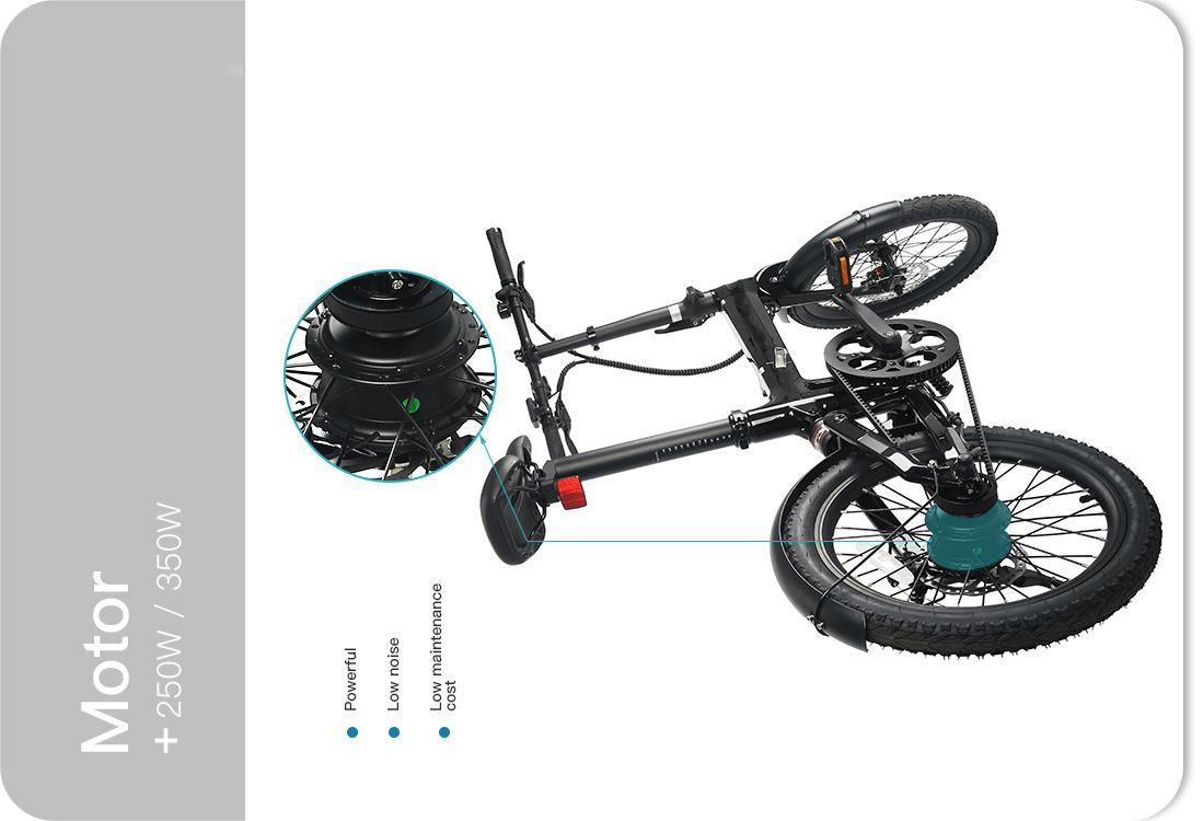 Opvouwbare elektrische fiets LCE-XO-2