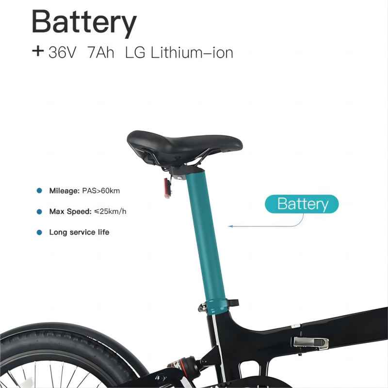 Opvouwbare elektrische fiets LCE-XO-3