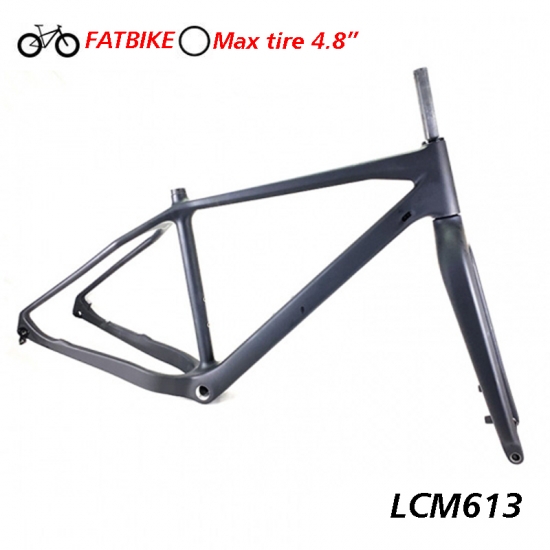 full carbon fatbike-frameset